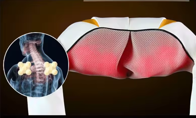 Masajeador Electricocervical De Cuello y Hombros