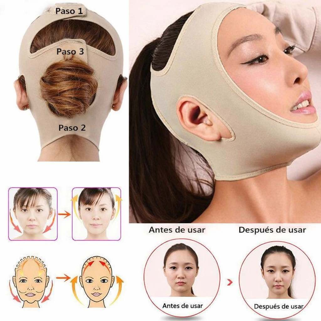 Faja Facial Reductora Para Papada