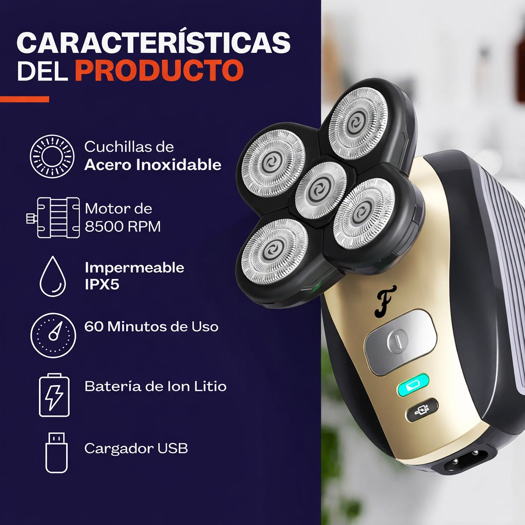 FlexSeries 5 en 1 – Afeitadora Corporal